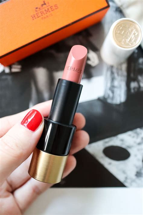 hermes lipstick beige kalahari|Hermes lipstick review.